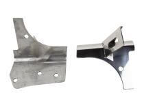Jeep TJ Light Bracket Pair 97-06 Wrangler TJ Polished Silver Kentrol