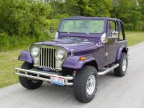 Jeep CJ Windshield Wiper Arms Pair 68-86 CJ Polished Silver Kentrol
