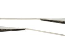 Jeep CJ Windshield Wiper Arms Pair 68-86 CJ Polished Silver Kentrol
