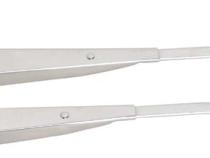 Jeep TJ Windshield Wiper Arms Pair 97-06 Wrangler TJ Polished Silver Kentrol