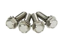 Jeep CJ/YJ Door Strap Pins Pair 76-95 CJ and Wrangler YJ Polished Silver Kentrol