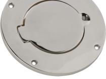 Jeep TJ Billet Style Gas Hatch 97-06 Wrangler TJ Polished Silver Kentrol