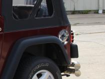 Jeep TJ Billet Style Gas Hatch 97-06 Wrangler TJ Polished Silver Kentrol