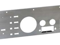 Jeep CJ Dash Panel (with radio opening) 77-86 CJ Brushed Silver Kentrol