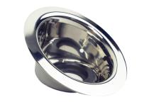 Jeep JK Gas Filler Neck 4 Door 07-18 Wrangler JK Polished Silver Kentrol