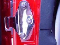 Jeep JK Body Door Hinge Set 8 Pieces 4 Door 07-18 Wrangler JK Polished Silver Kentrol