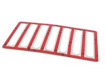 Jeep JK Hood Vent 07-18 Wrangler JK Polished Silver Kentrol