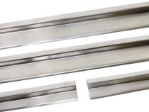 Jeep JK Entry Guards 4 Pieces 4 Door 07-18 Wrangler JK Polished Silver Kentrol