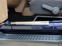 Jeep JK Entry Guards 4 Pieces 4 Door 07-18 Wrangler JK Polished Silver Kentrol