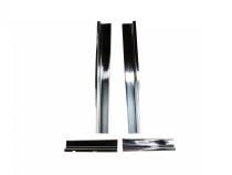 Jeep JK Entry Guards 4 Pieces 4 Door 07-18 Wrangler JK Polished Silver Kentrol