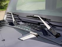 Jeep JK Windshield Wiper Arms Pair 07-18 Wrangler JK Polished Silver Kentrol