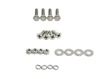 Jeep CJ Tailgate Pivot Latch Assembly Fiberglass Body 76-86 CJ Polished Silver Kentrol
