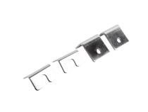 Jeep CJ Strut Rod Mounting Brackets 4 Pieces Fiberglass 72-86 CJ Polished Silver Kentrol