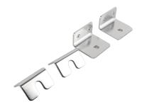 Jeep CJ Strut Rod Mounting Brackets 4 Pieces Fiberglass 72-86 CJ Polished Silver Kentrol