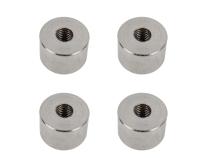 Jeep TJ OEM Anti-Theft Door Nuts 97-06 Wrangler TJ Polished Silver Kentrol