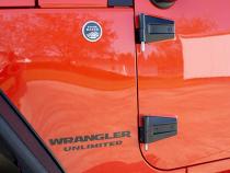 Jeep TJ/JK Door Alignment Pins 97-18 Wrangler TJ/JK Polished Silver Kentrol