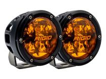 360-Series 4 Inch Spot with Amber PRO Lens Pair Rigid Industries