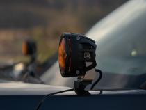 360-Series 4 Inch Spot with Amber PRO Lens Pair Rigid Industries