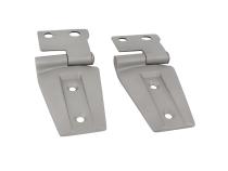 Jeep JK Hood Hinge Pair 07-18 Wrangler JK Bare Grey Kentrol