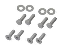 Jeep JK Hood Hinge Pair 07-18 Wrangler JK Bare Grey Kentrol