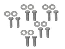 Jeep JK Body Door Hinge Set 4 Pieces 2 Door 07-18 Wrangler JK Bare Grey Kentrol