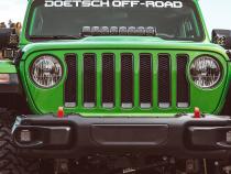 18-Pres Jeep Wrangler JL Cowl Mount Short Standoff Kit RIGID Industries