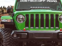 18-Pres Jeep Wrangler JL Fog Mount Fits 2 D-Series Pro RIGID Industries