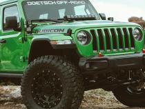 18-Pres Jeep Wrangler JL Adapt Hood Mount Fits 20 Inch Adapt Series RIGID Industries