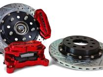 Brake System 11.625 Inch Front SS4+ Deep Stage Drag Race Clear BAER Brakes