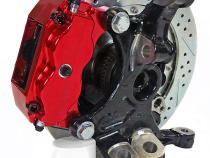 Brake System 11.625 Inch Front SS4+ Deep Stage Drag Race Clear BAER Brakes