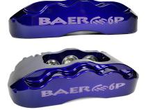 Brake System 11.625 Inch Front SS4+ Deep Stage Drag Race Clear BAER Brakes