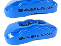 Brake System 11.625 Inch Front SS4+ Deep Stage Drag Race Clear BAER Brakes