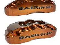 Brake System 11.625 Inch Front SS4+ Deep Stage Drag Race Clear BAER Brakes