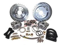 Brake System 11.65 Inch Rear IronSport with Park Brake NON-Staggered Shocks GM 10-12 Bolt BAER Brakes