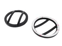 Jeep JK Side Marker Covers Pair 07-18 Wrangler JK Powdercoat Black Kentrol