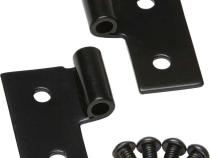 JEEP CJ/YJ/TJ Lower Door Hinge Pair 76-06 CJ and Wrangler YJ/TJ Powdercoat Black Kentrol