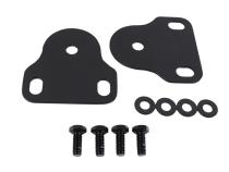 Jeep CJ/YJ Interior Windshield Brackets Pair 76-95 CJ and Wrangler YJ Powdercoat Black Kentrol
