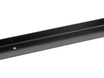 Jeep CJ5 Rocker Guards for 55-83 CJ5 Black Powdercoat Stainless Kentrol