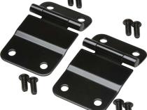 Jeep CJ Tailgate Hinge Pair 76-86 CJ7 Powdercoat Black Kentrol