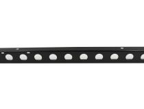 Jeep CJ 54 Inch Front Bumper with holes 45-86 CJ Powdercoat Black Kentrol