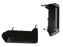 Jeep CJ7/YJ Side Steps Pair 76-95 CJ7 Wrangler YJ Powdercoat Black Kentrol