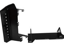 Jeep CJ7/YJ Side Steps Pair 76-95 CJ7 Wrangler YJ Powdercoat Black Kentrol