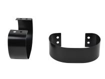 Jeep CJ/YJ Bumperettes Pair 76-95 CJ and Wrangler YJ Powdercoat Black Kentrol