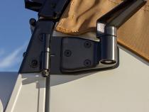 Jeep YJ Door Hinge Set 4 Pieces 87-95 Wrangler TJ Powdercoat Black Kentrol
