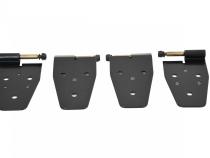 Jeep YJ Door Hinge Set 4 Pieces 87-95 Wrangler TJ Powdercoat Black Kentrol