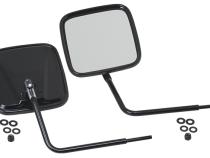 JEEP CJ/YJ/TJ/JK Outback Mirrors Pair 76-18 CJ and Wrangler YJ/TJ/JK Powdercoat Black Kentrol