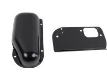 Jeep CJ Wiper Motor Cover 76-86 CJ Powdercoat Black Kentrol