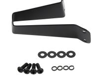 Jeep CJ/YJ Tailgate Tire Stop  76-95 CJ and Wrangler YJ Powdercoat Black Kentrol