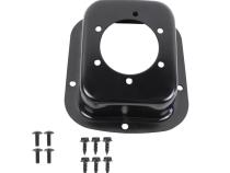 Jeep CJ/YJ Gas Filler Neck 78-95 CJ and Wrangler YJ Powdercoat Black Kentrol