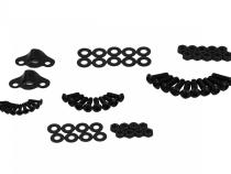 Jeep CJ/YJ Hood Kit 78-95 CJ and Wrangler YJ Powdercoat Black Kentrol